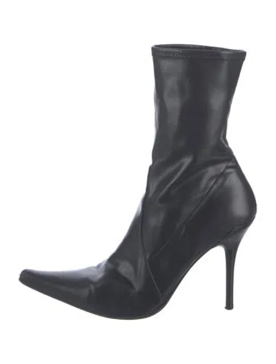Pre-owned Casadei Leather Boots In Blue