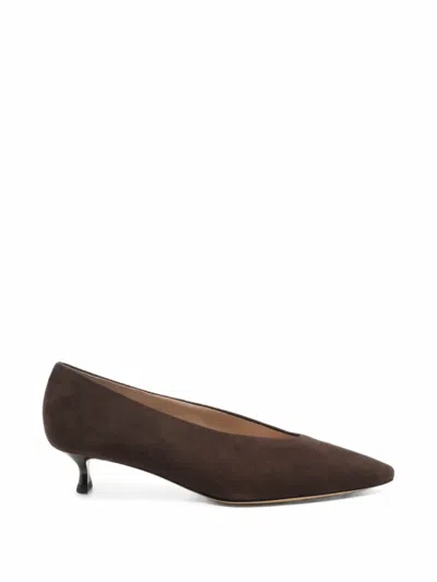Casadei Pointed-toe Pumps In Brown
