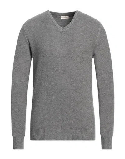 Cashmere Company Man Sweater Grey Size 44 Cashmere, Wool