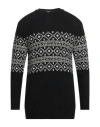 Cashmere Company Man Sweater Midnight Blue Size 42 Wool, Alpaca Wool