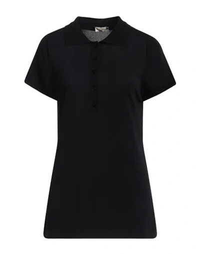 Cashmere Company Woman Sweater Black Size 14 Viscose, Nylon, Silk