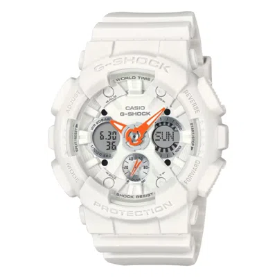 Casio Analog-digital Hybrid Watch In White