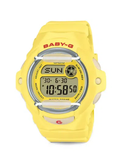 Casio Baby-g 46mm Watch In Yellow