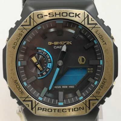 Pre-owned Casio G-shock Gm-b2100ll-1ajr Black League Of Legends Men's Watch In Box