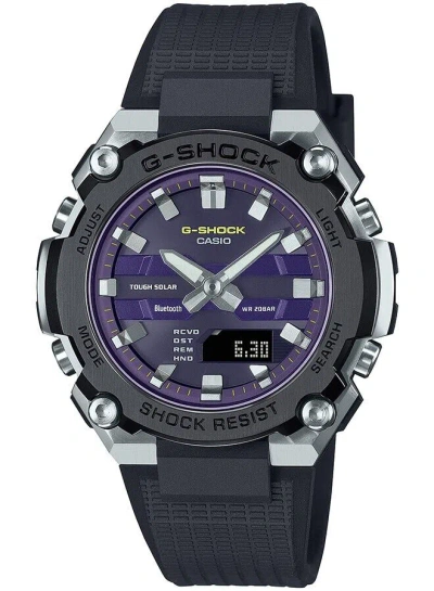 Pre-owned Casio Pre-order  G-shock G-steel 42mm Gst-b600a-1a6jf Men's Watch Purple