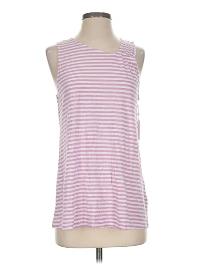 Caslon Sleeveless T-shirt In Pink