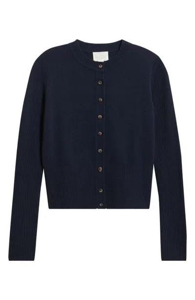 Caslonr Caslon(r) Wool & Cashmere Blend Cardigan In Blue