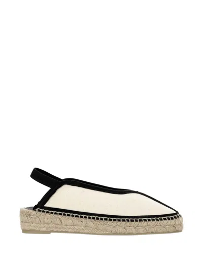 Castañer Gio/2/292 Slingback Espadrilles In Neutral
