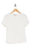 Catherine Malandrino Solid Crewneck T-shirt In White