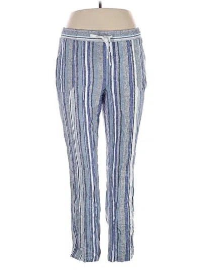 Pre-owned Cato Linen Pants In Blue