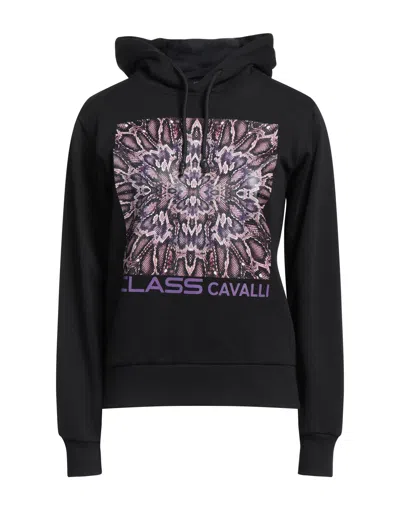 Cavalli Class Sweatshirts In Black