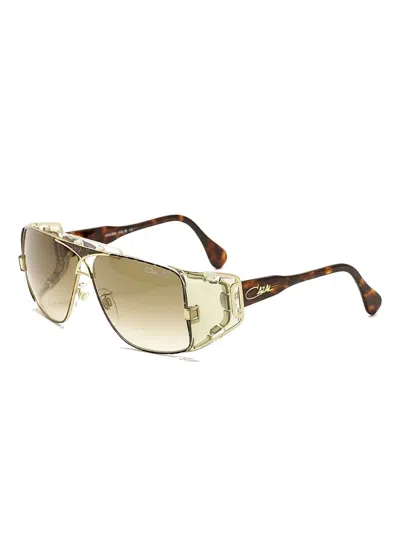 Cazal Rectangle-frame Sunglasses In Neutral