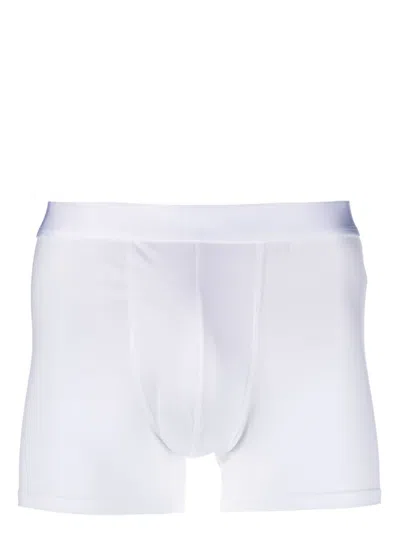 Cdlp Logo-waistband Slip-on Briefs In White