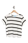 Black/ Ivory Stripe