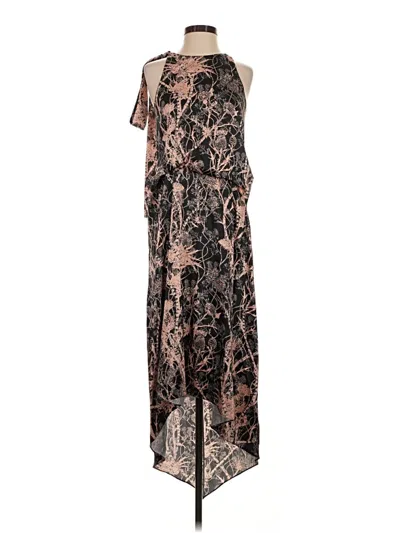 Pre-owned Cedric Charlier Cocktail Dress In Brown