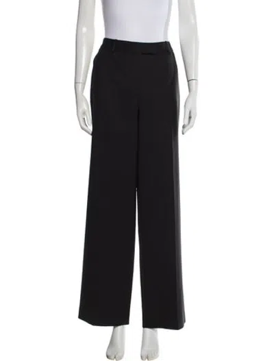 Pre-owned Cefinn Wide Leg Pants In Black