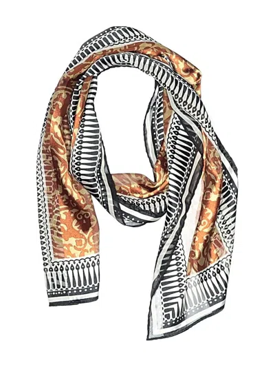 Pre-owned Cejon Scarf In Orange