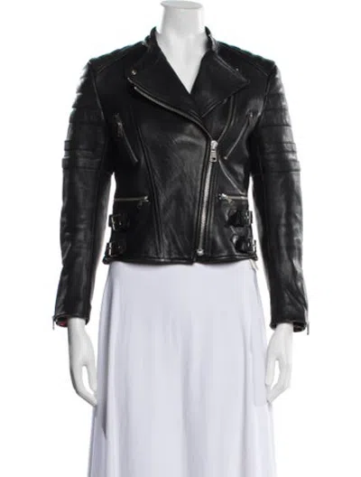 Pre-owned Celine Biker Jacket In Black