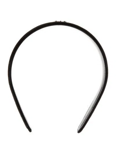 Pre-owned Celine Headband In Black