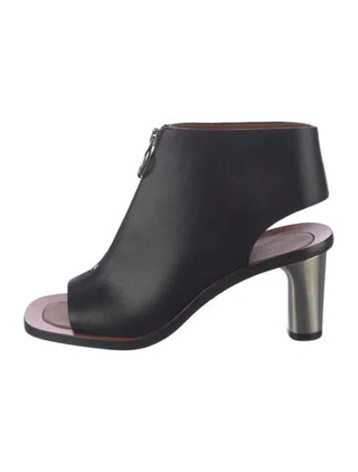 Pre-owned Celine Leather Boots In Black