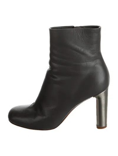 Pre-owned Celine Leather Boots In Black