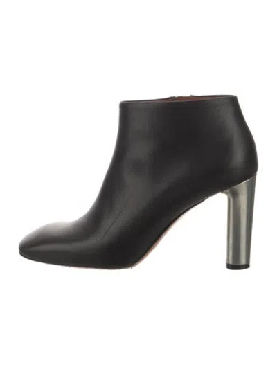 Pre-owned Celine Leather Boots In Black