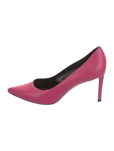 Pre-owned Celine Leather Pumps In Pink