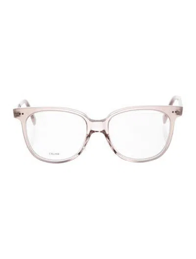 Pre-owned Celine Square Eyeglasses In Pink