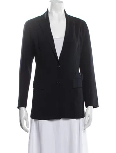 Pre-owned Celine Vintage Late 1990's - Early 2000's Blazer In Blue