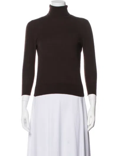 Pre-owned Celine Vintage Late 1990's - Early 2000's Sweater In Brown