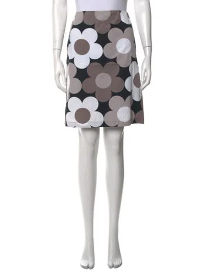 Pre-owned Celine Vintage Mini Skirt In Black