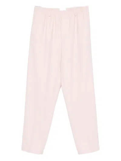 Cellar Door Elasticated-waistband Wool Trousers In Multi
