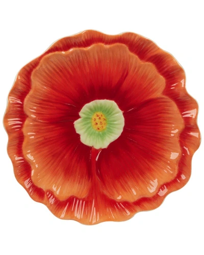 Certified International Blossom 3d Floral Platter In Miscellaneous