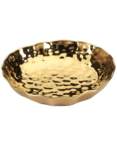 Certified International Gold Coast Serving Bowl