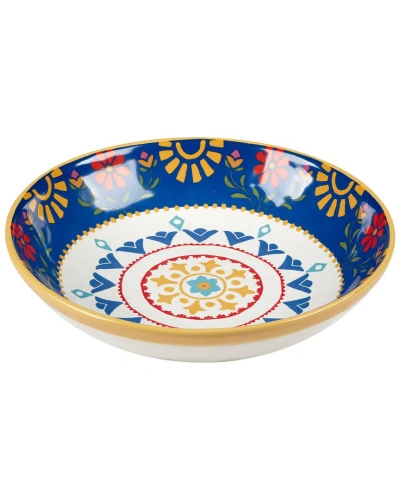 Certified International Spice Love Serving Bowl In Blue