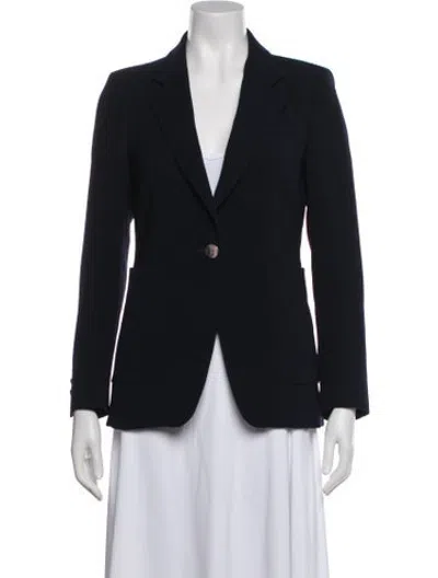 Pre-owned Ch Carolina Herrera Blazer In Blue