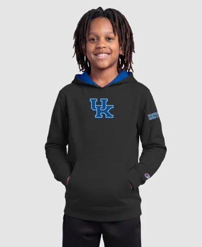 Champion Kids' Big Boys' And Girls' Black Kentucky Wildcats Fleece Hoodie