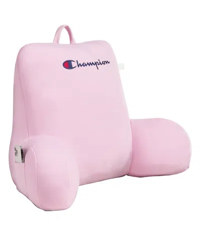 Champion Jersey Knit Backrest Pillow, 29" X 24.5" In Pink