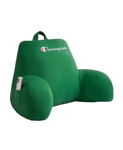 Champion Jersey Knit Backrest Pillow, 30" X 17" In Green