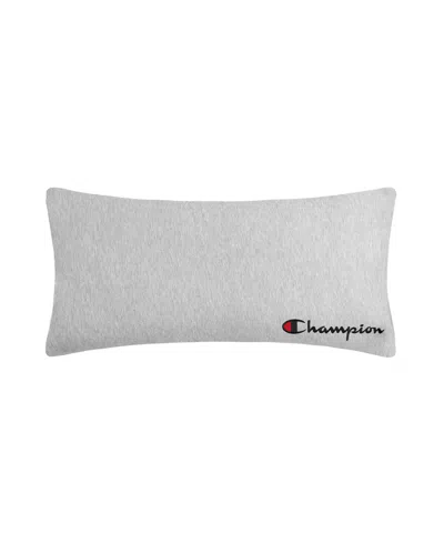 Champion Jersey Knit Body Pillow, 16" X 36" In Gray