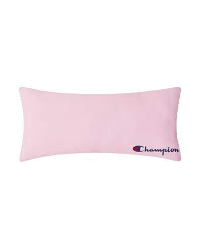 Champion Jersey Knit Body Pillow, 16" X 36" In Pink