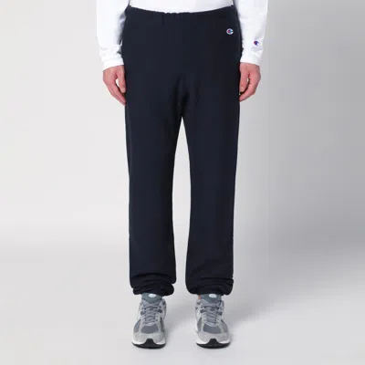 Champion Navy Blue Cotton Jogging Trousers