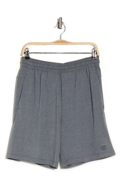 Champion Weekender Shorts In Cool Slate Gray Heather