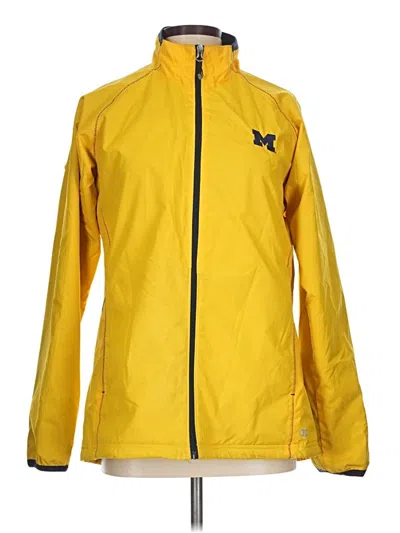 Pre-owned Champion Windbreaker Jacket In Yellow