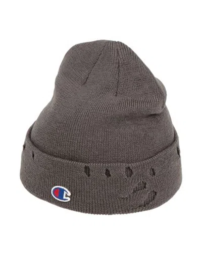 Champion Woman Hat Lead Size Onesize Wool In Grey