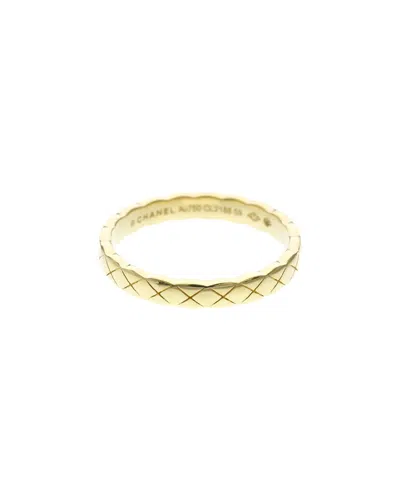 Pre-owned Chanel 18k Ring (authentic Pre-loved)