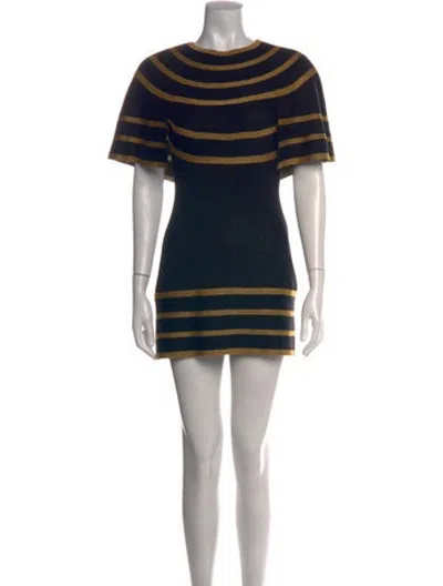Pre-owned Chanel 2019 Mini Dress In Multicolor