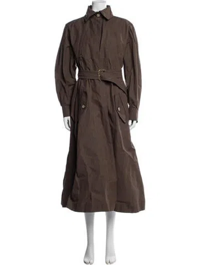 Pre-owned Chanel 2020 Coat In Brown
