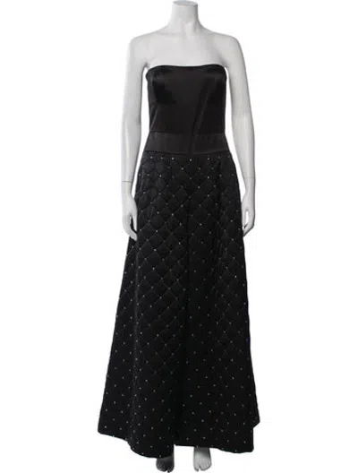 Pre-owned Chanel 2023 Silk Jumpsuit In Black