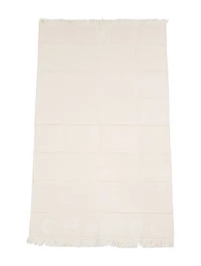Pre-owned Chanel Bath Towel W/ Tags W/ Tags In Neutrals